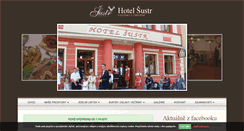 Desktop Screenshot of hotel-nasavrky.cz
